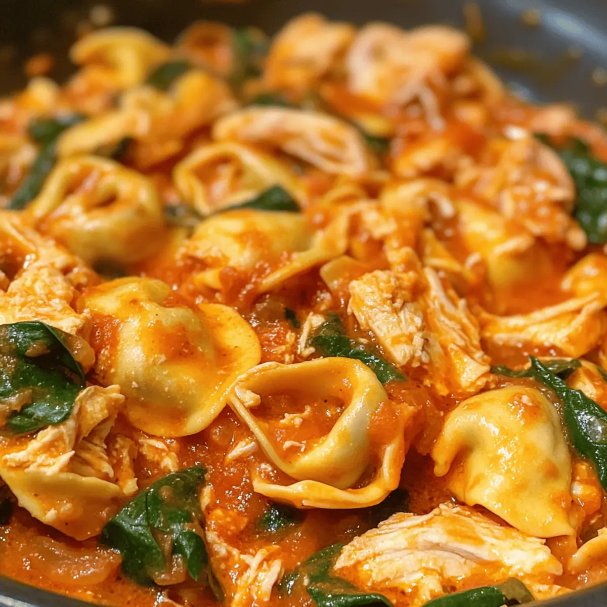 CrockPot Chicken Tortellini