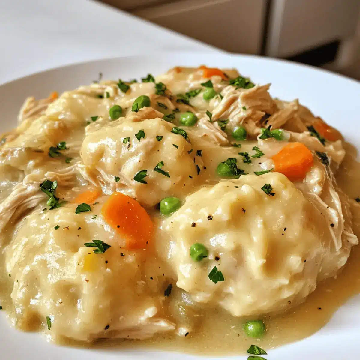 Crockpot Chicken and Dumplings