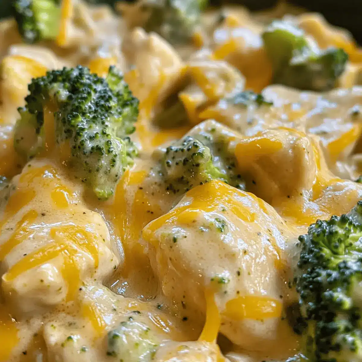 Crockpot Creamy Broccoli Cheddar Chicken