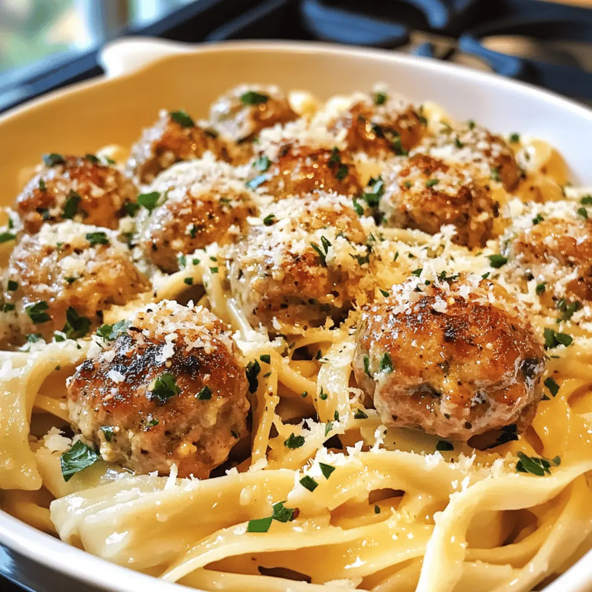 Garlic Butter Meatballs