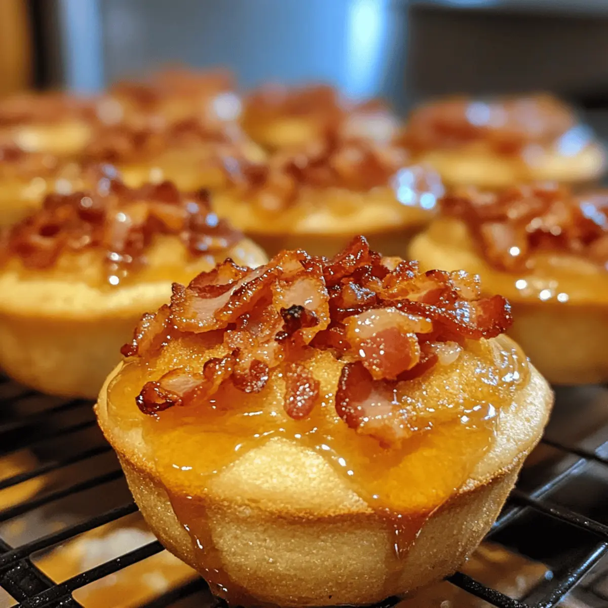 Maple Bacon Pancake Muffins