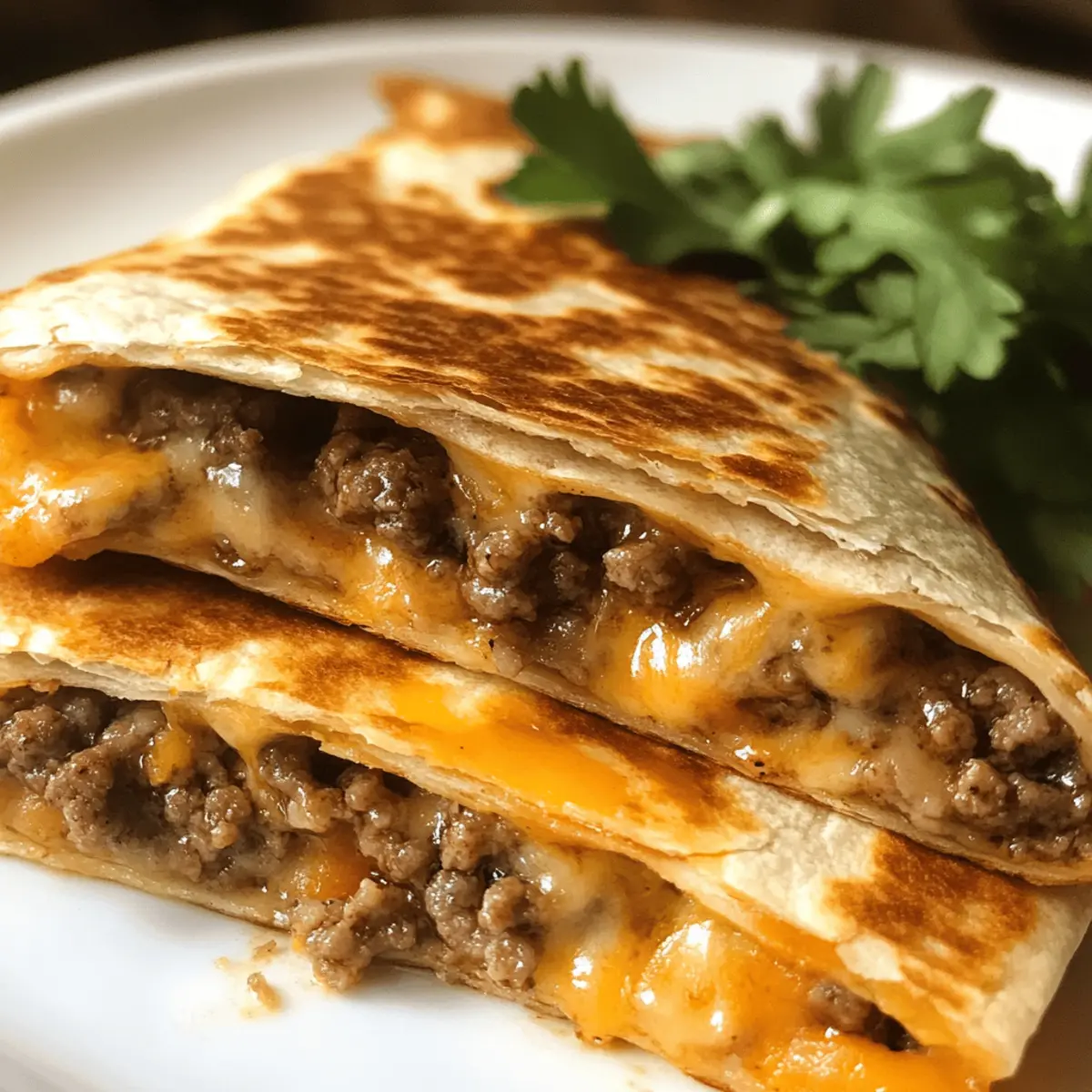 Smashburger Quesadillas
