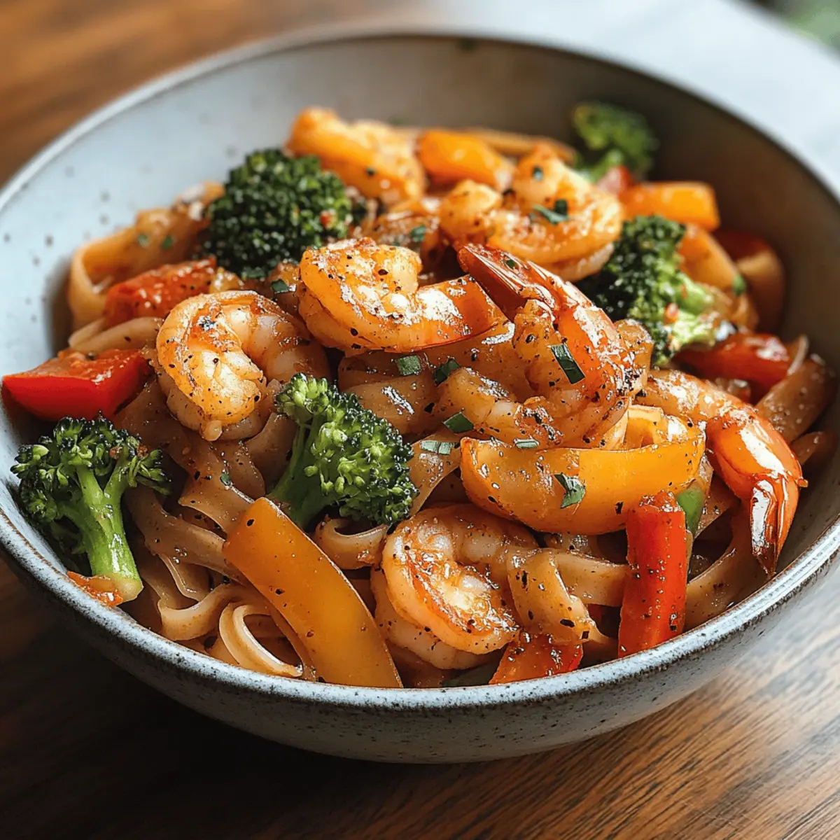 Street Style Thai Drunken Noodles