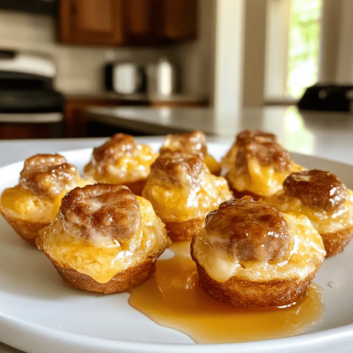 Sweet Sausage Muffins