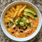 Creamy Chicken Enchilada Soup