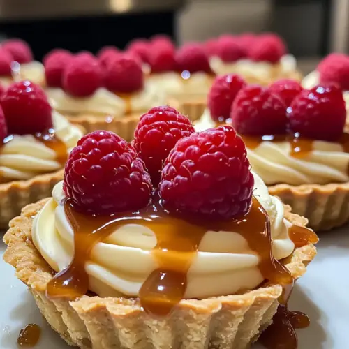 White Chocolate Mousse Tartlets
