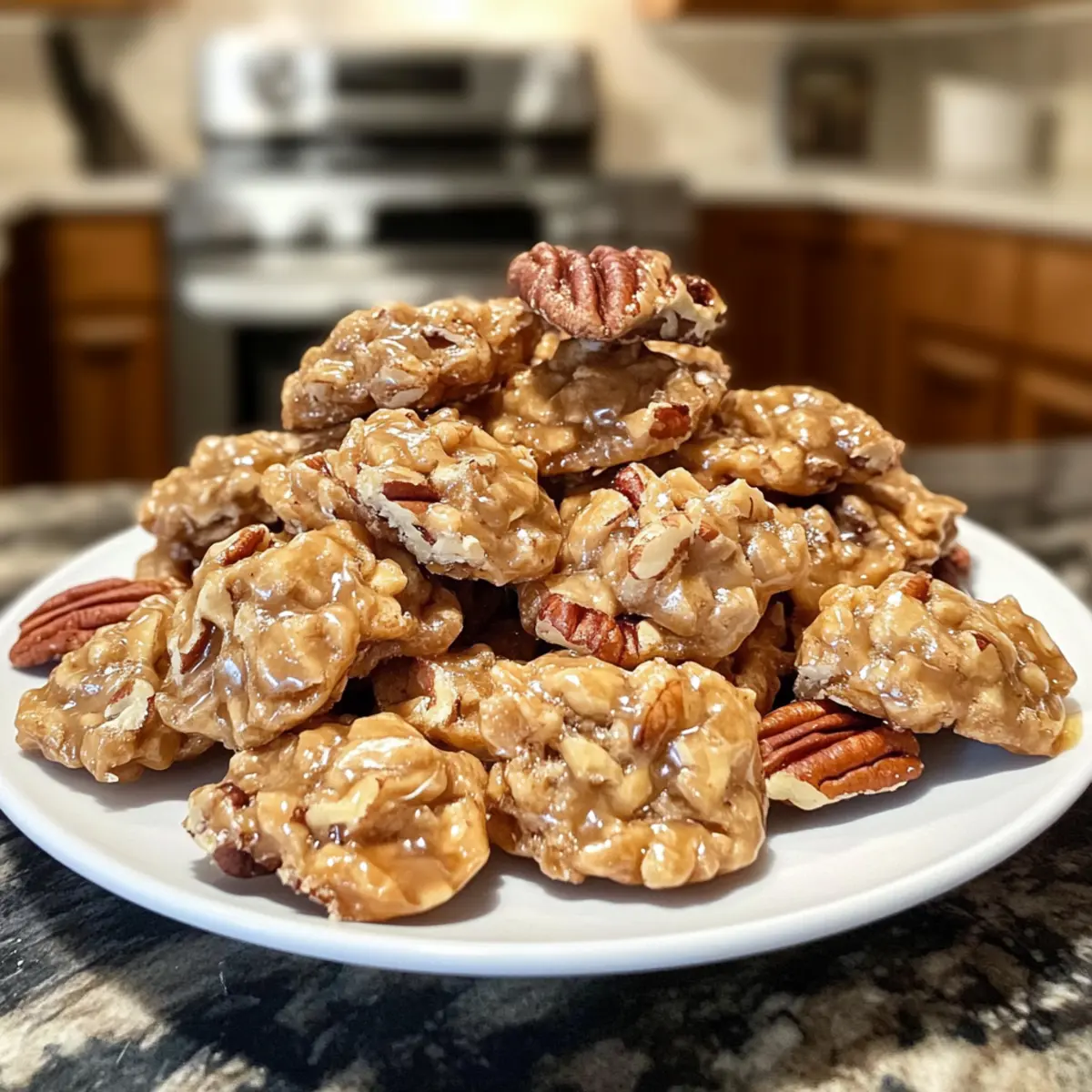 Vanilla Pecan Pralines