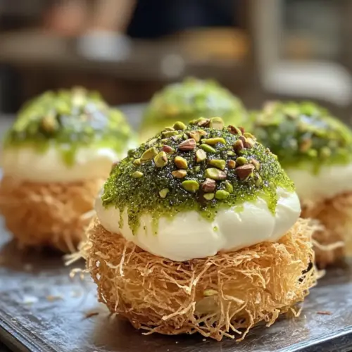 Dubai Pistachio Cheese Bomb