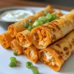 Buffalo Chicken Taquitos