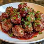 Christmas Cranberry Meatballs