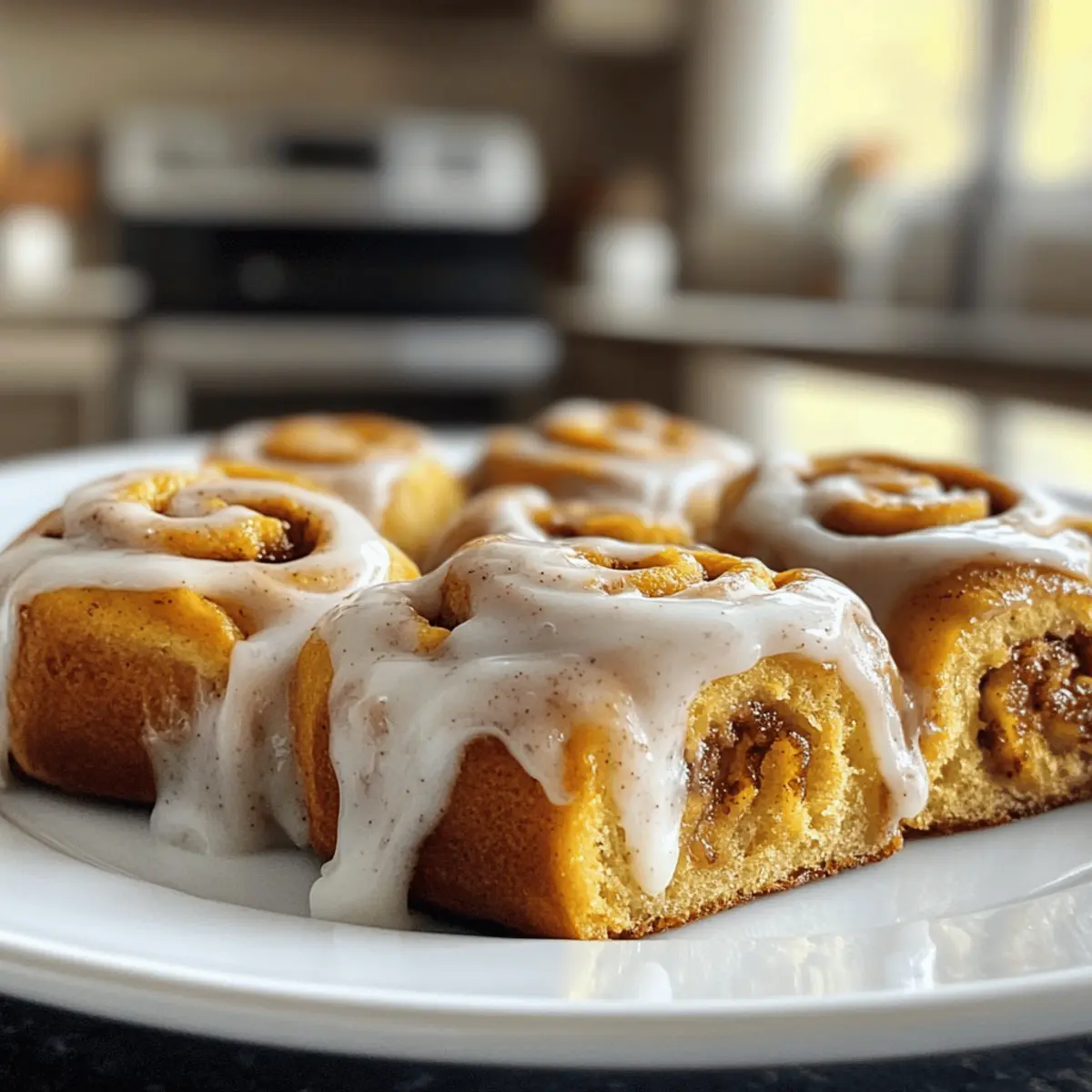 Pumpkin Chai Cinnamon Rolls