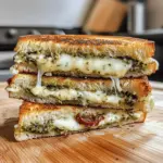 Sourdough Pesto Grilled Cheese