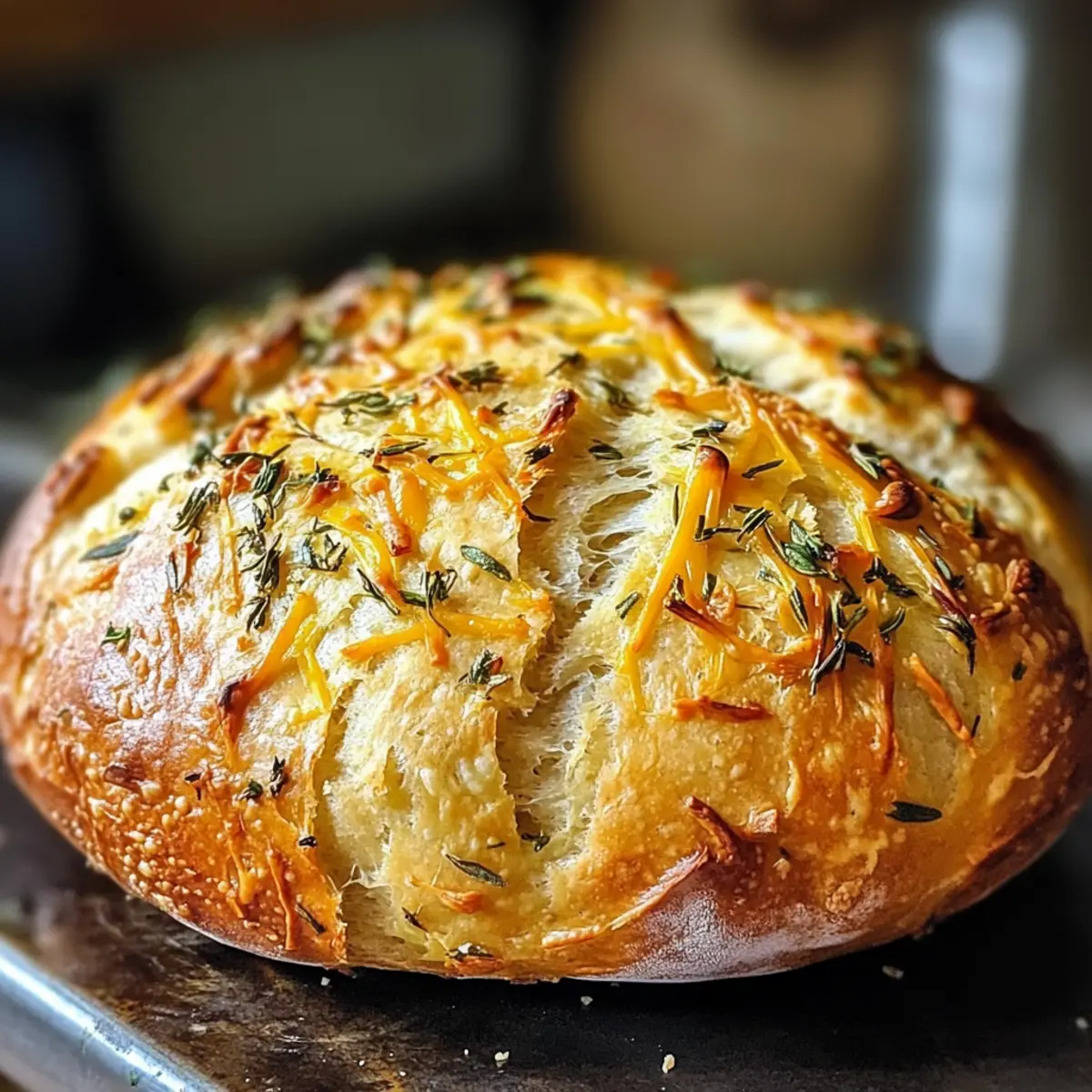 Cheddar and Herb Soda Bread