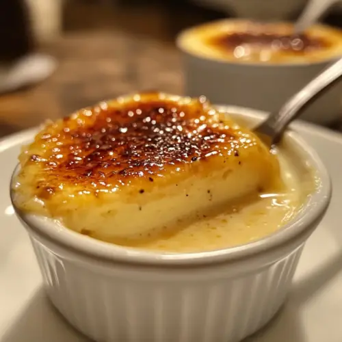 Japanese Sweet Potato Crème Brûlée