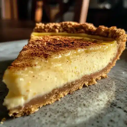 Old Fashioned Custard Pie