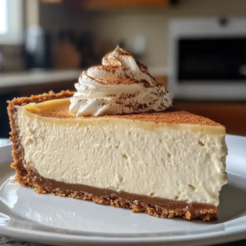 Eggnog Cheesecake with Nutmeg Whipped Cream