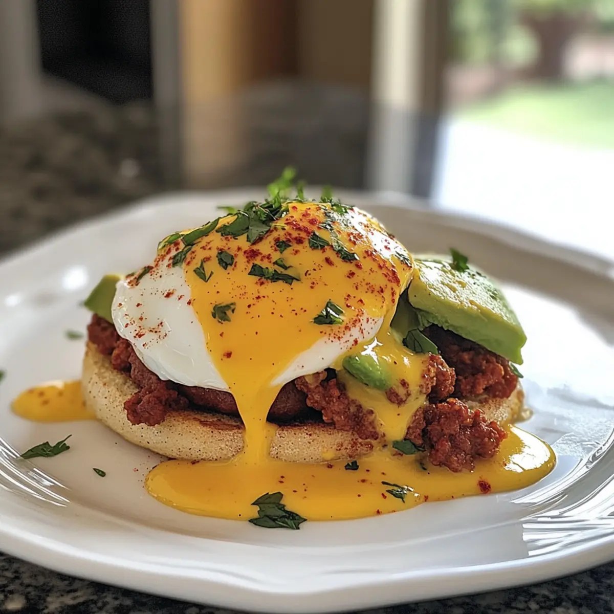 Mexican Eggs Benedict