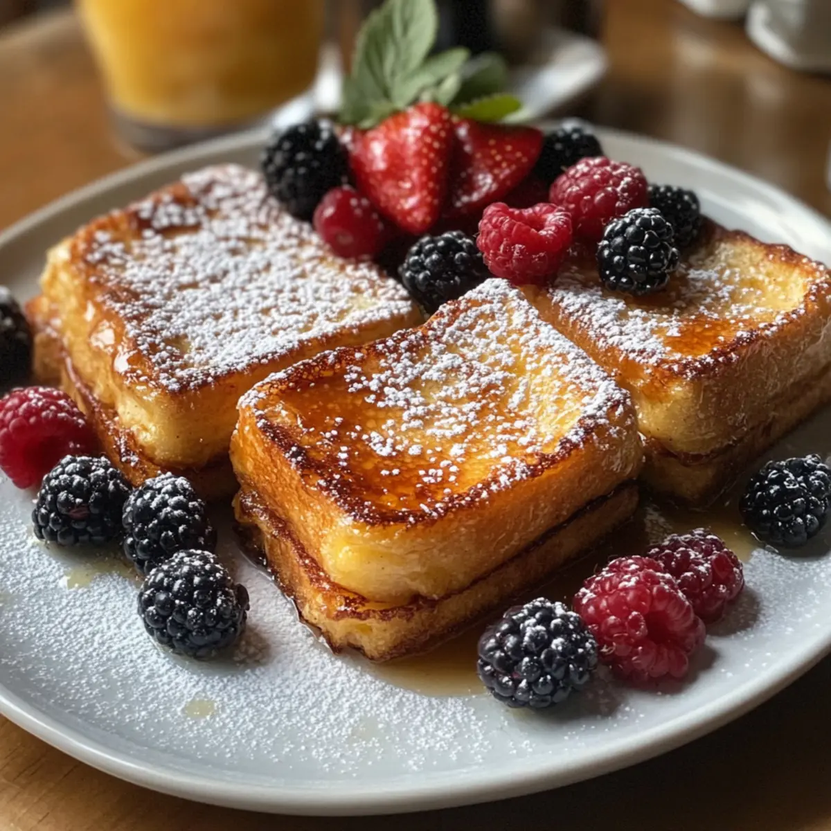 Crème Brûlée French Toast