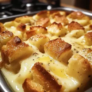 Bread Pudding with Vanilla Sauce