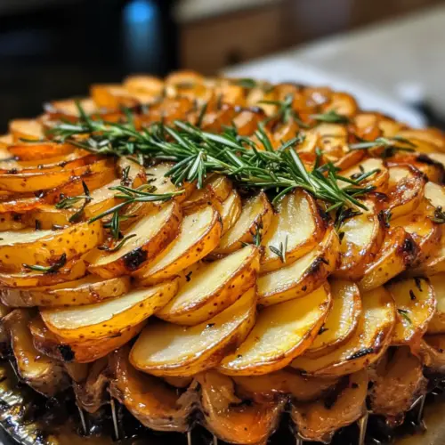 Balsamic Potato Torte