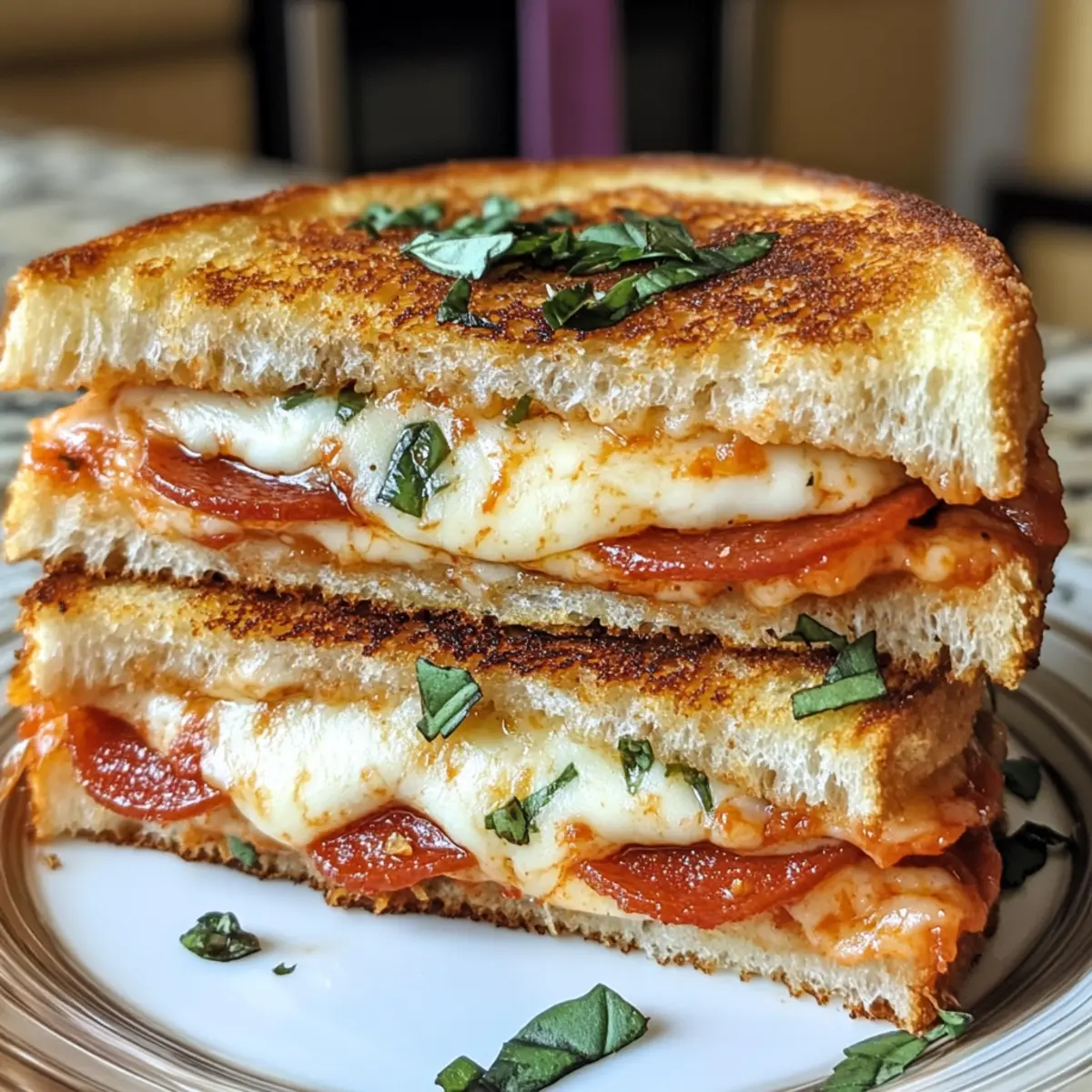 Pizza Grilled Cheese