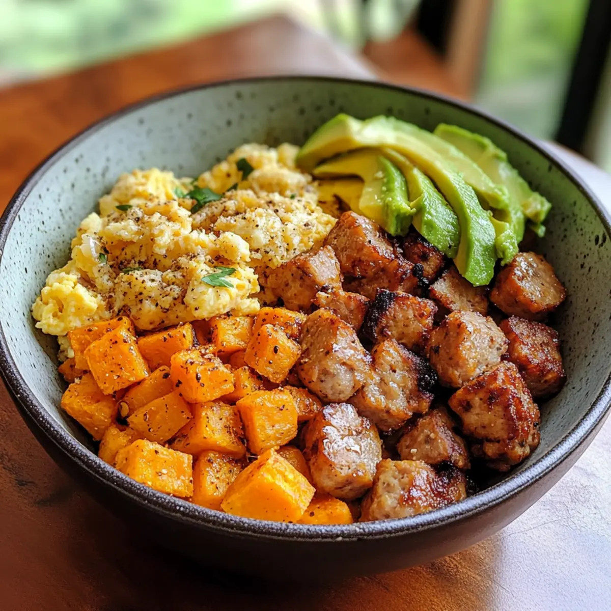 Sweet Potato Breakfast Bowl