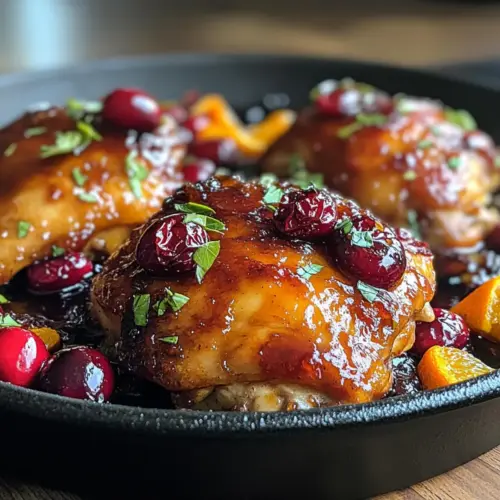 Cranberry Orange Chicken