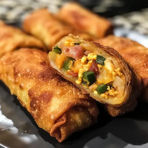 Bacon Jalapeño Popper Eggrolls