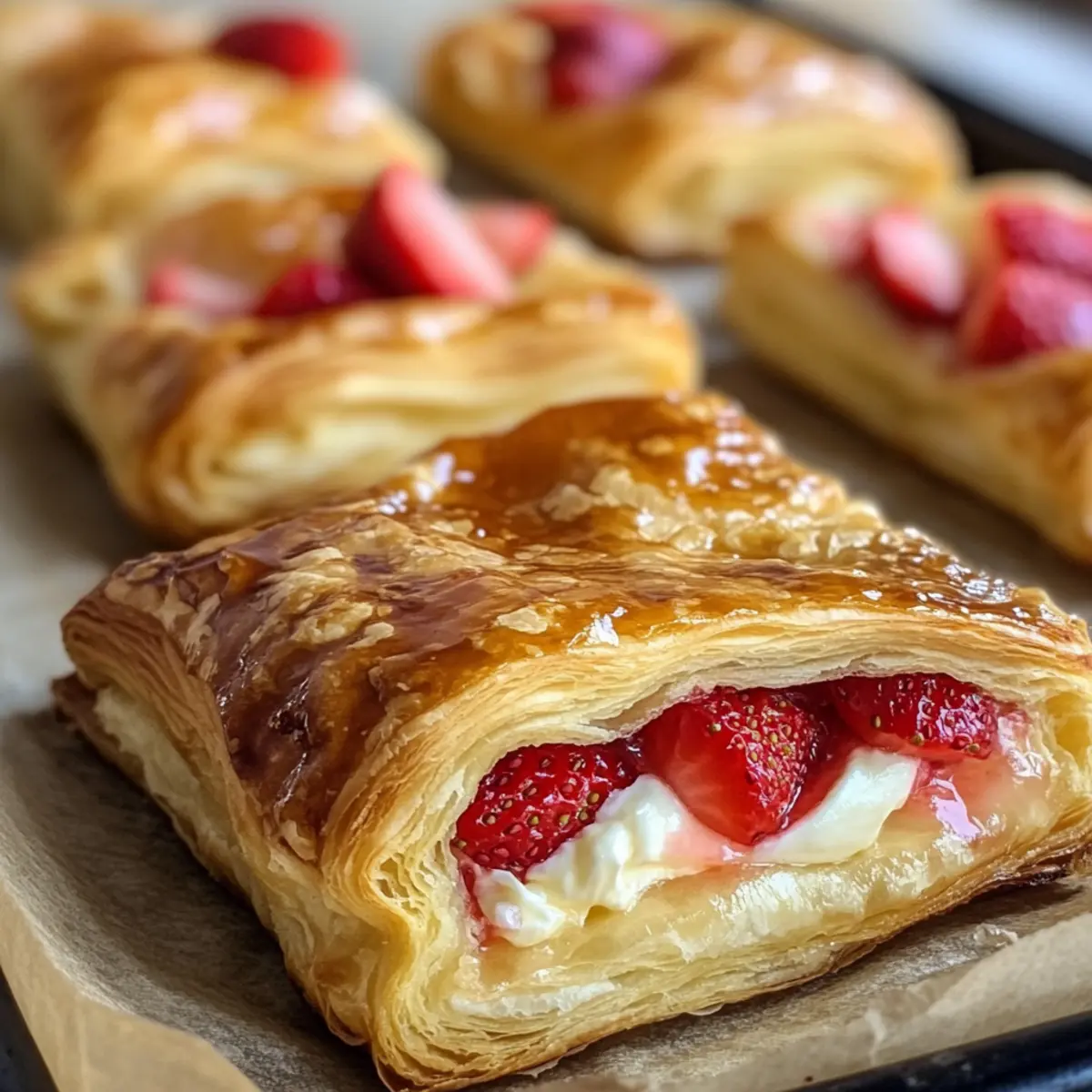Strawberry Danish