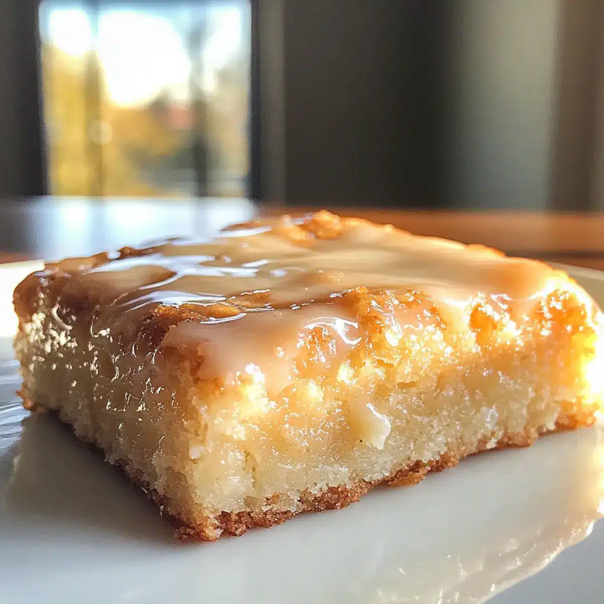 Maple Donut Bars
