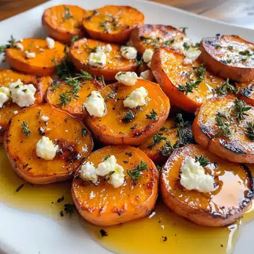 Rondelles de Patate Douce au Miel