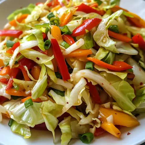 Asian Cabbage Stir Fry