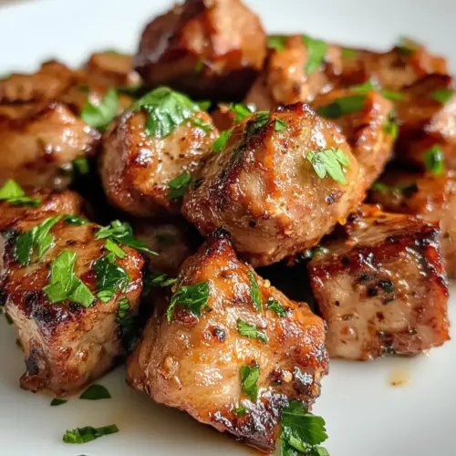 Garlic Pork Bites