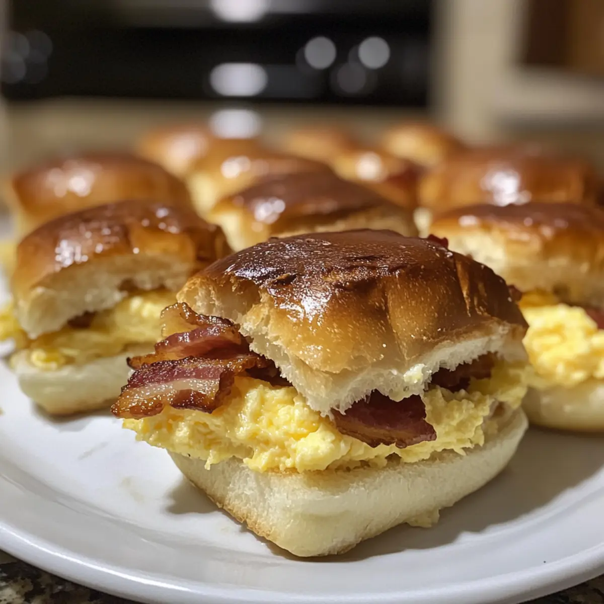 Crack Breakfast Sliders