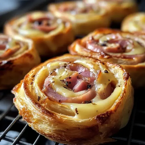 Ham and Cheese Pinwheels