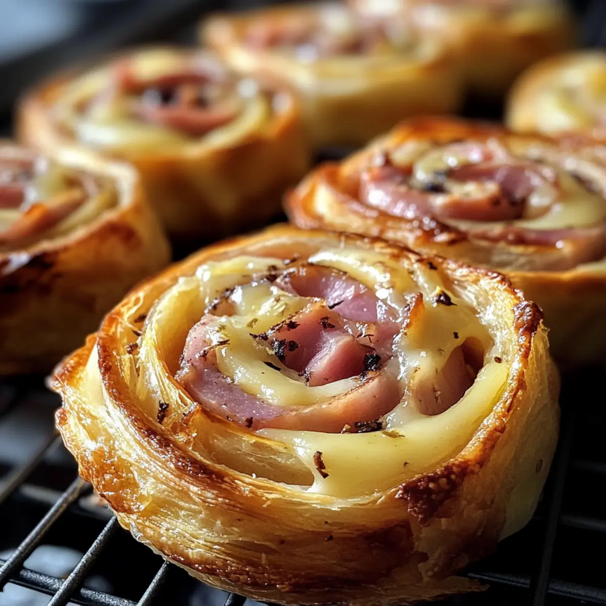 Ham and Cheese Pinwheels