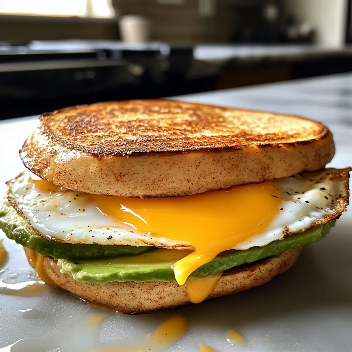 Spicy Chipotle Egg Breakfast Sandwiches