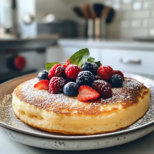 Baked German Pancake