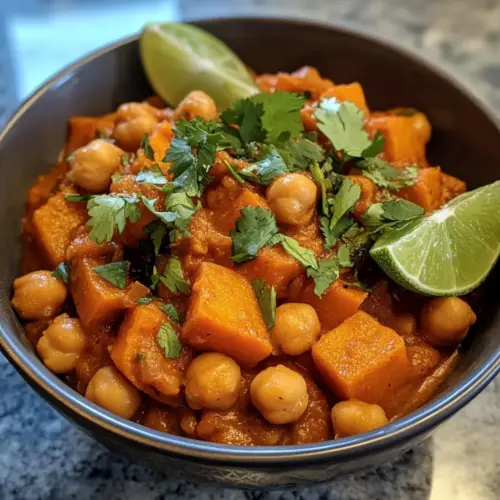 Sweet Potato and Chickpea Curry