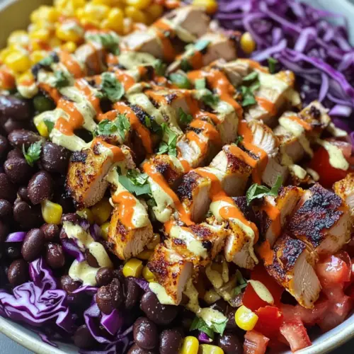 Chipotle Chicken Chopped Salad