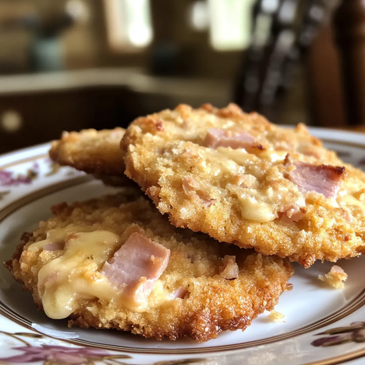 Cookies Salés au Jambon et Fromage