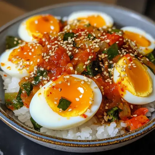 Spicy Gochujang Eggs