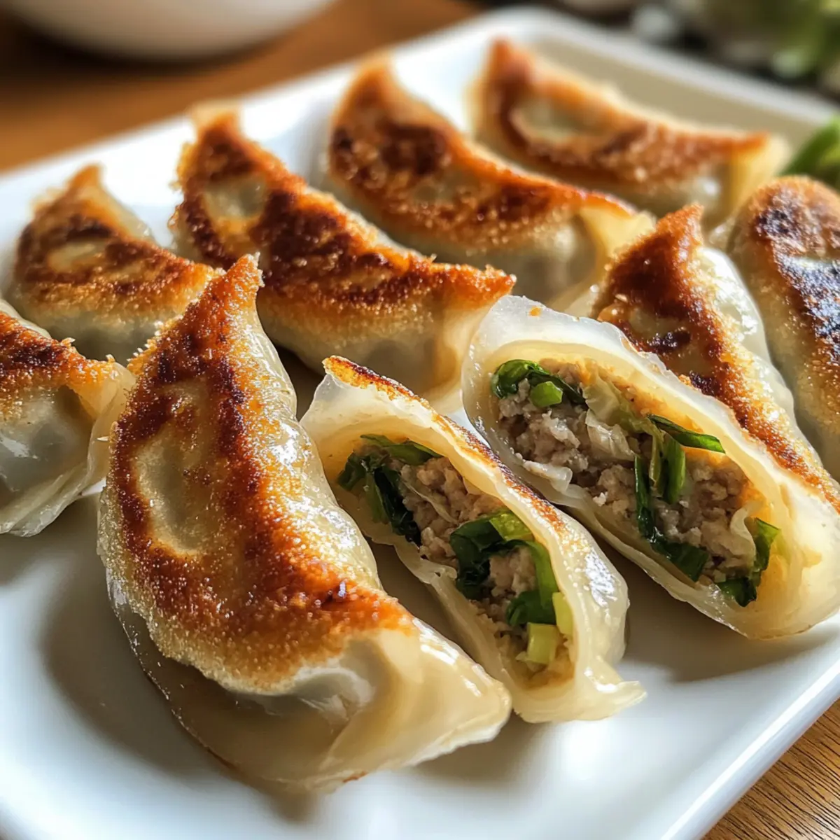 Gyoza Recipe (Japanese Dumplings)