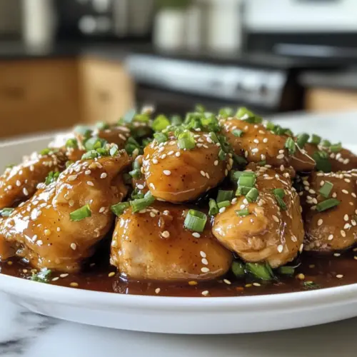 Slow Cooker Honey Garlic Chicken