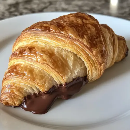 Homemade Chocolate Croissants