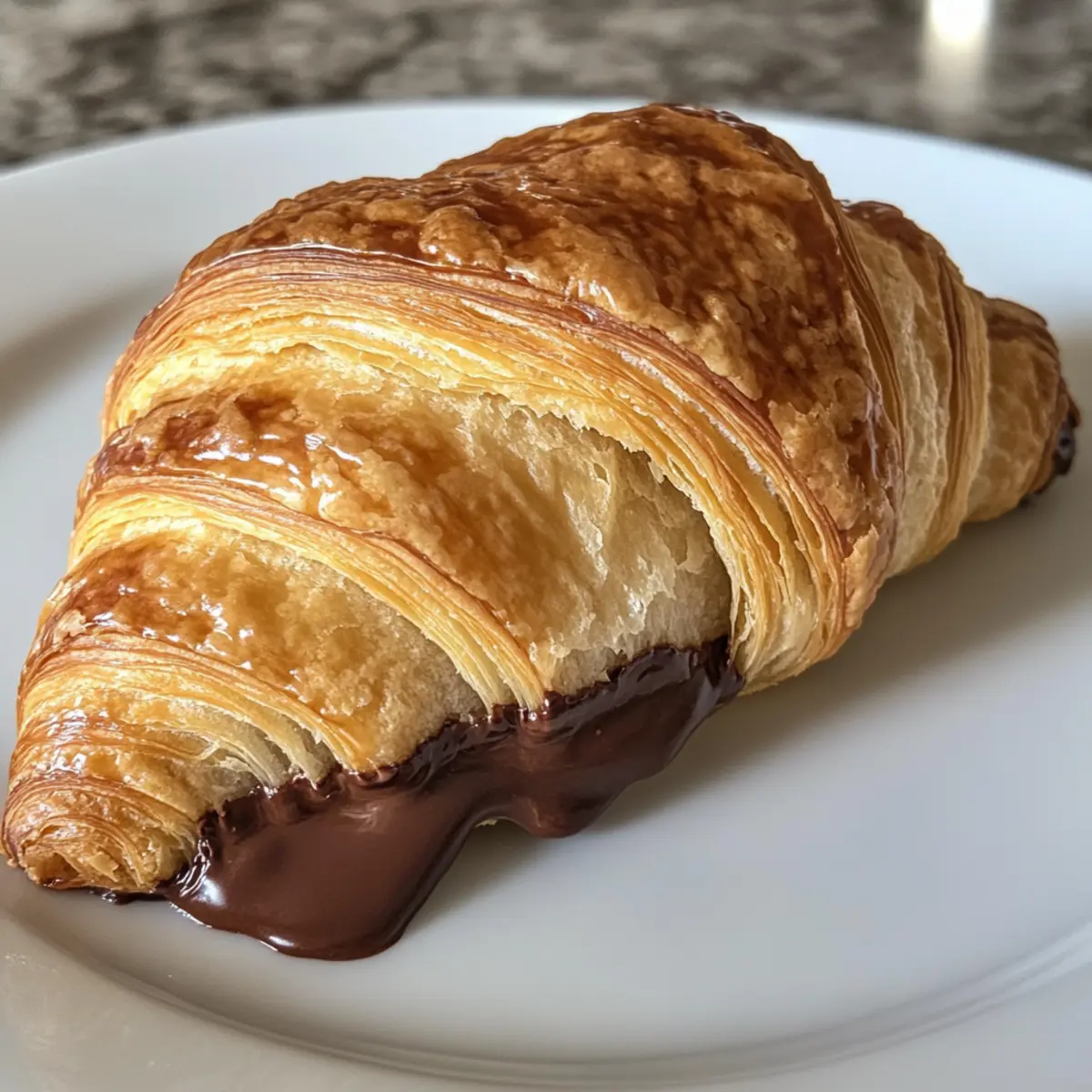 Homemade Chocolate Croissants