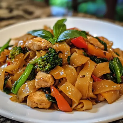Drunken Noodles (Pad Kee Mao)