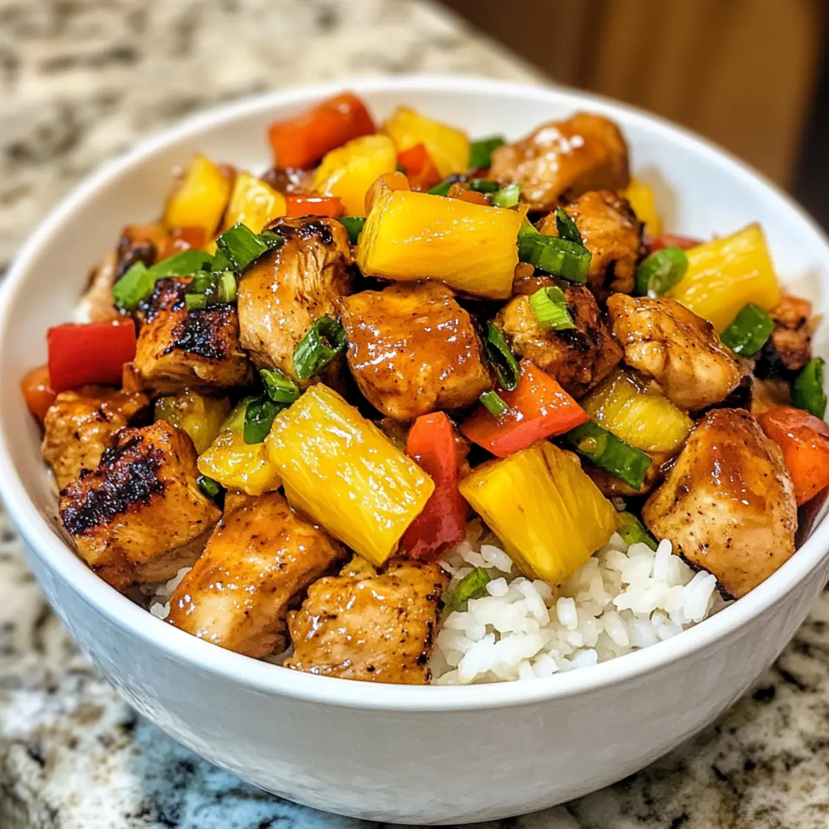 Pineapple Chicken and Rice
