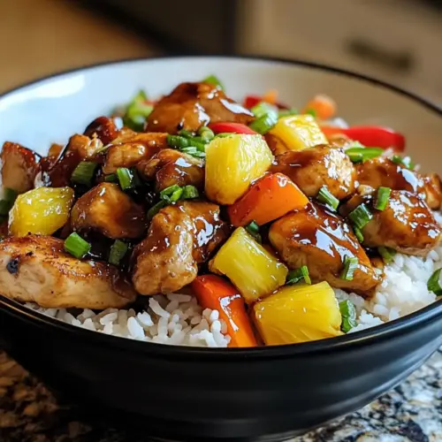 Pineapple Chicken and Rice