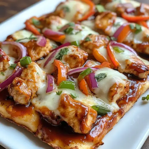 BBQ Chicken Flatbread